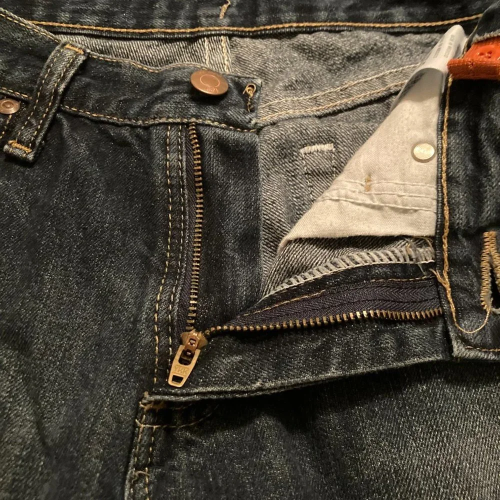 EUC Lee Premium Select Boys Medium Wash Denim Jeans Blue Size 18R (#1)